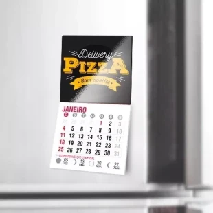 Calendário de geladeira